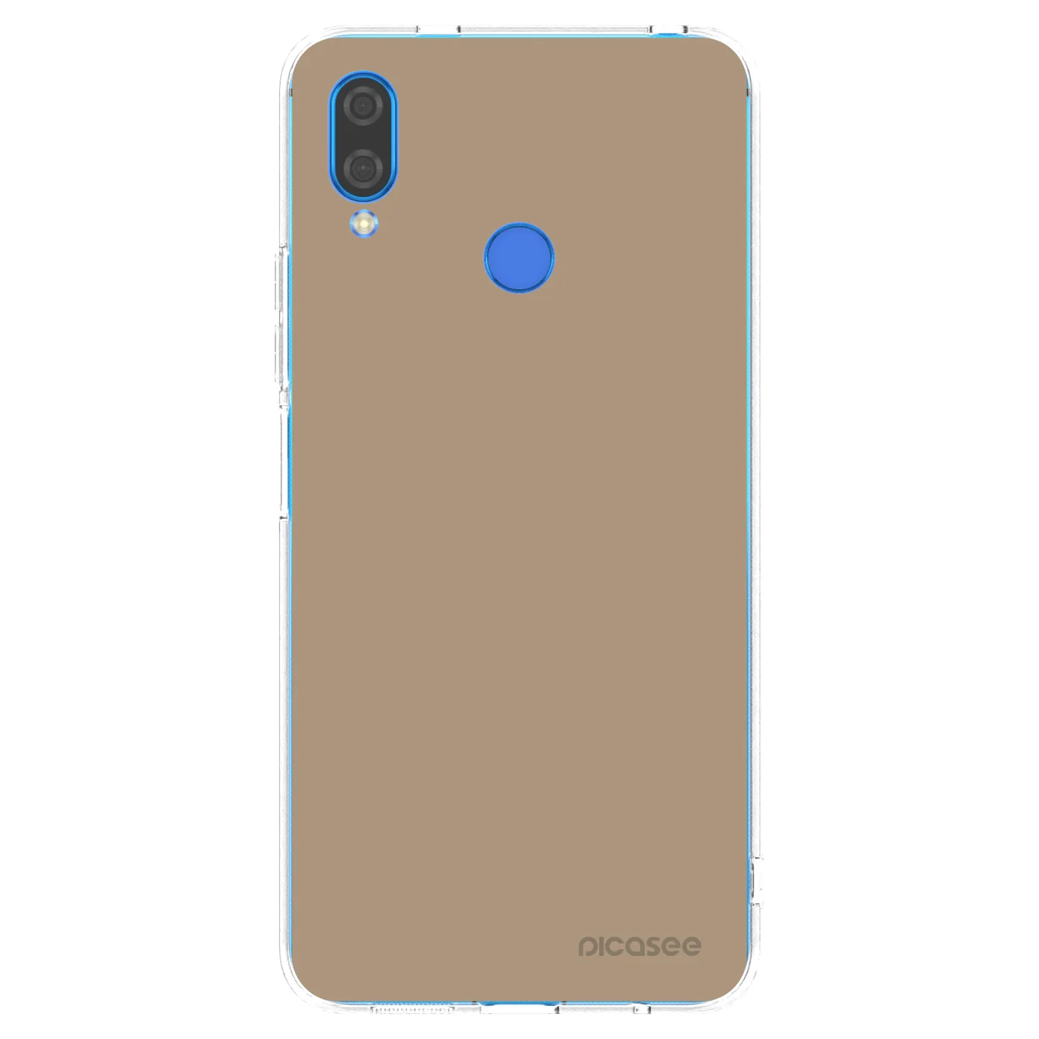 Picasee silikonski prozorni ovitek za Huawei Nova 3i - Soft Sand
