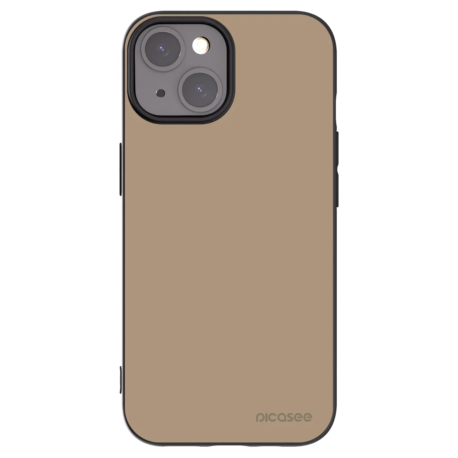 Picasee silikonski črni ovitek za Apple iPhone 15 - Soft Sand