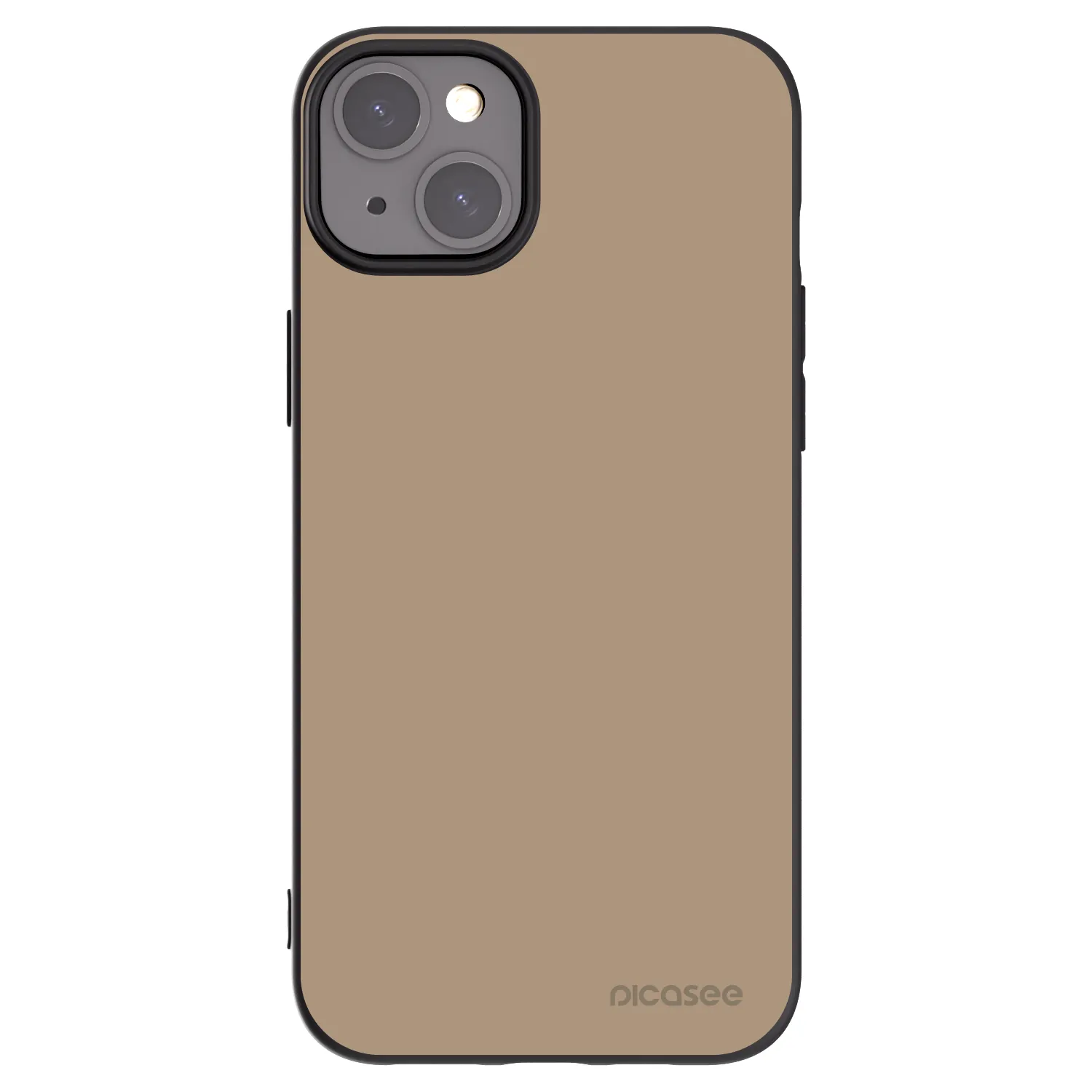 Picasee silikonski črni ovitek za Apple iPhone 15 Plus - Soft Sand