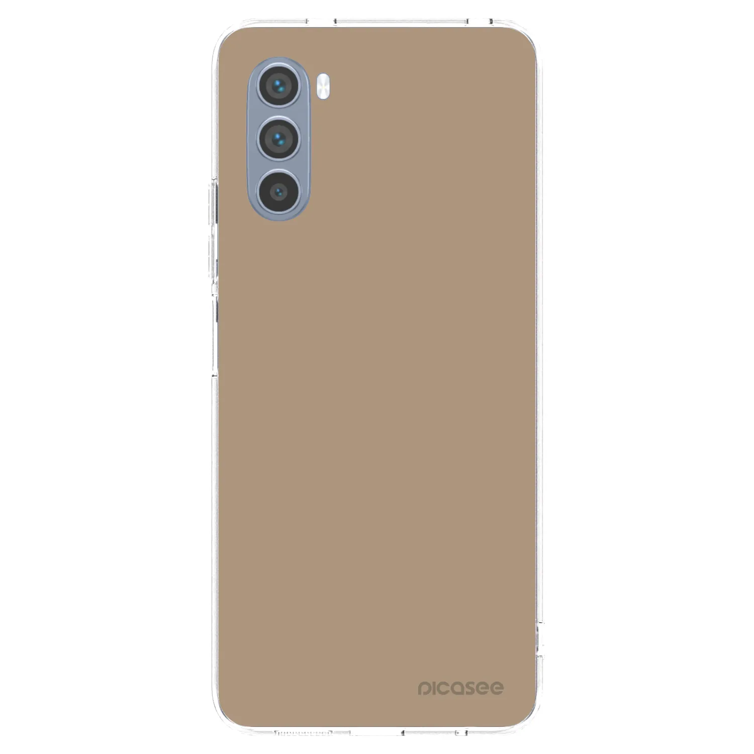 Picasee silikonski prozorni ovitek za Motorola Moto G62 - Soft Sand