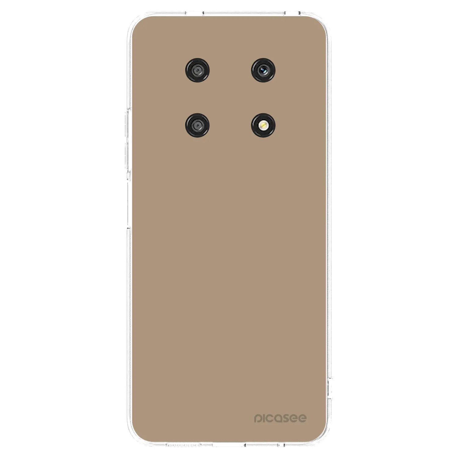 Picasee silikonski prozorni ovitek za Honor Magic4 Lite 5G - Soft Sand