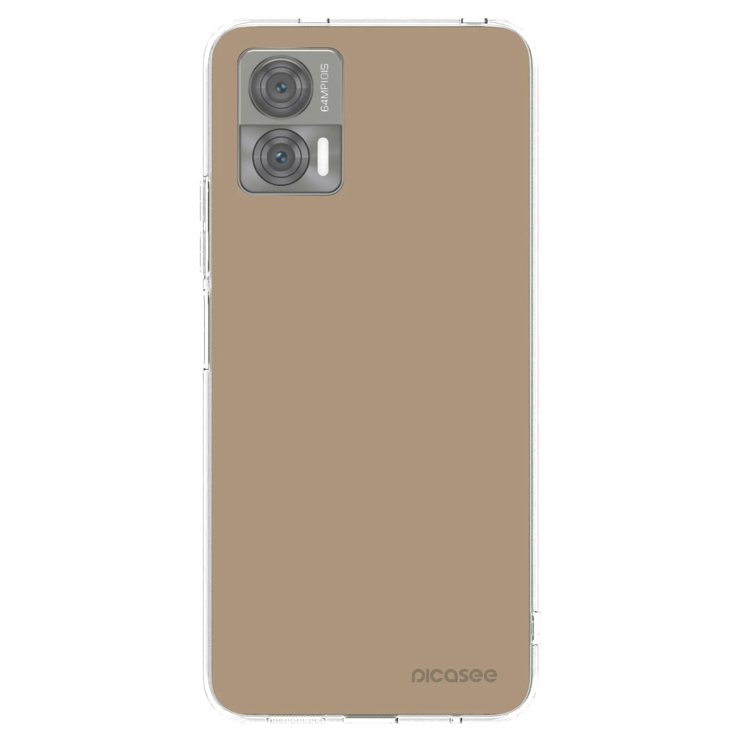 Picasee silikonski prozorni ovitek za Motorola Edge 30 Neo - Soft Sand