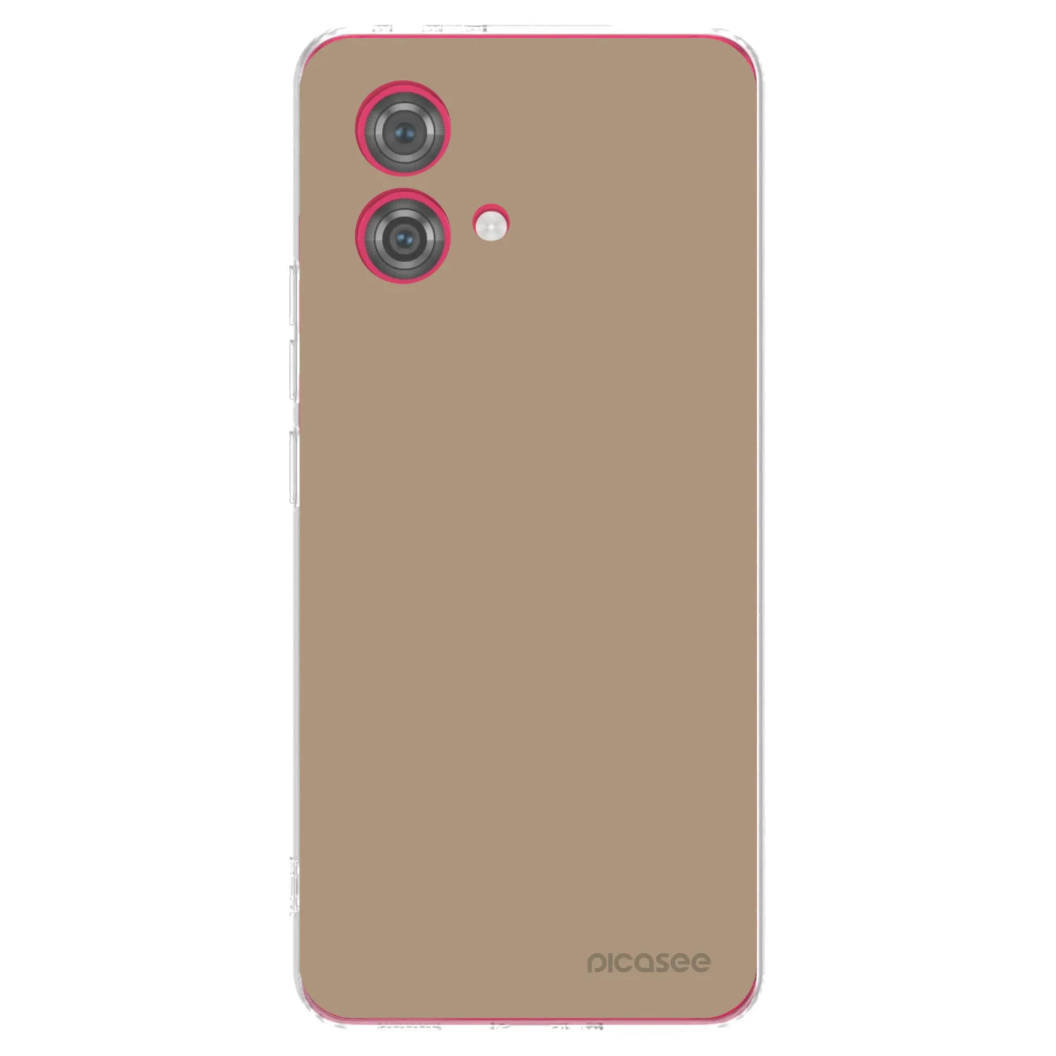 Picasee silikonski prozorni ovitek za Motorola Moto G84 5G - Soft Sand