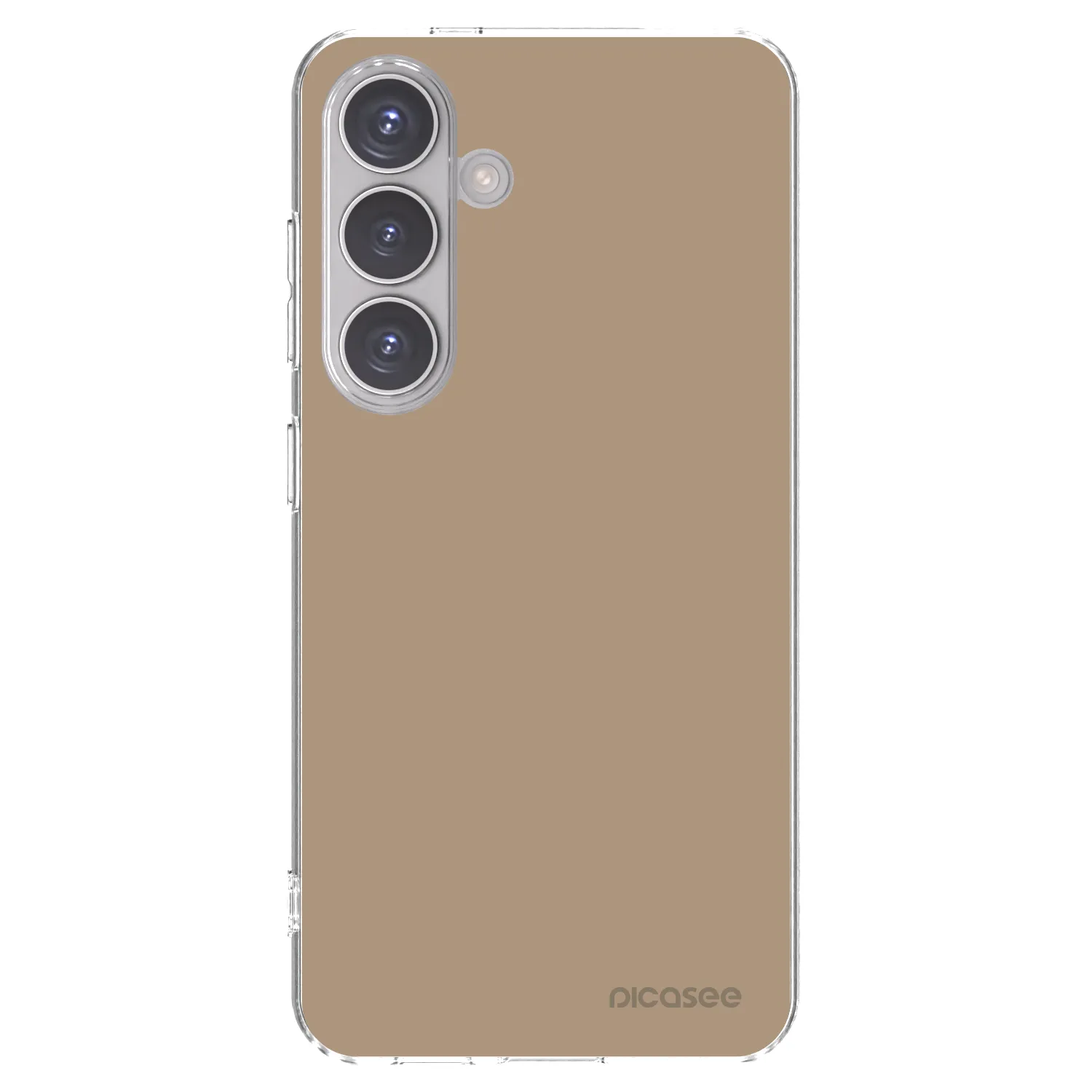 Picasee silikonski prozorni ovitek za Samsung Galaxy S24 S921B 5G - Soft Sand