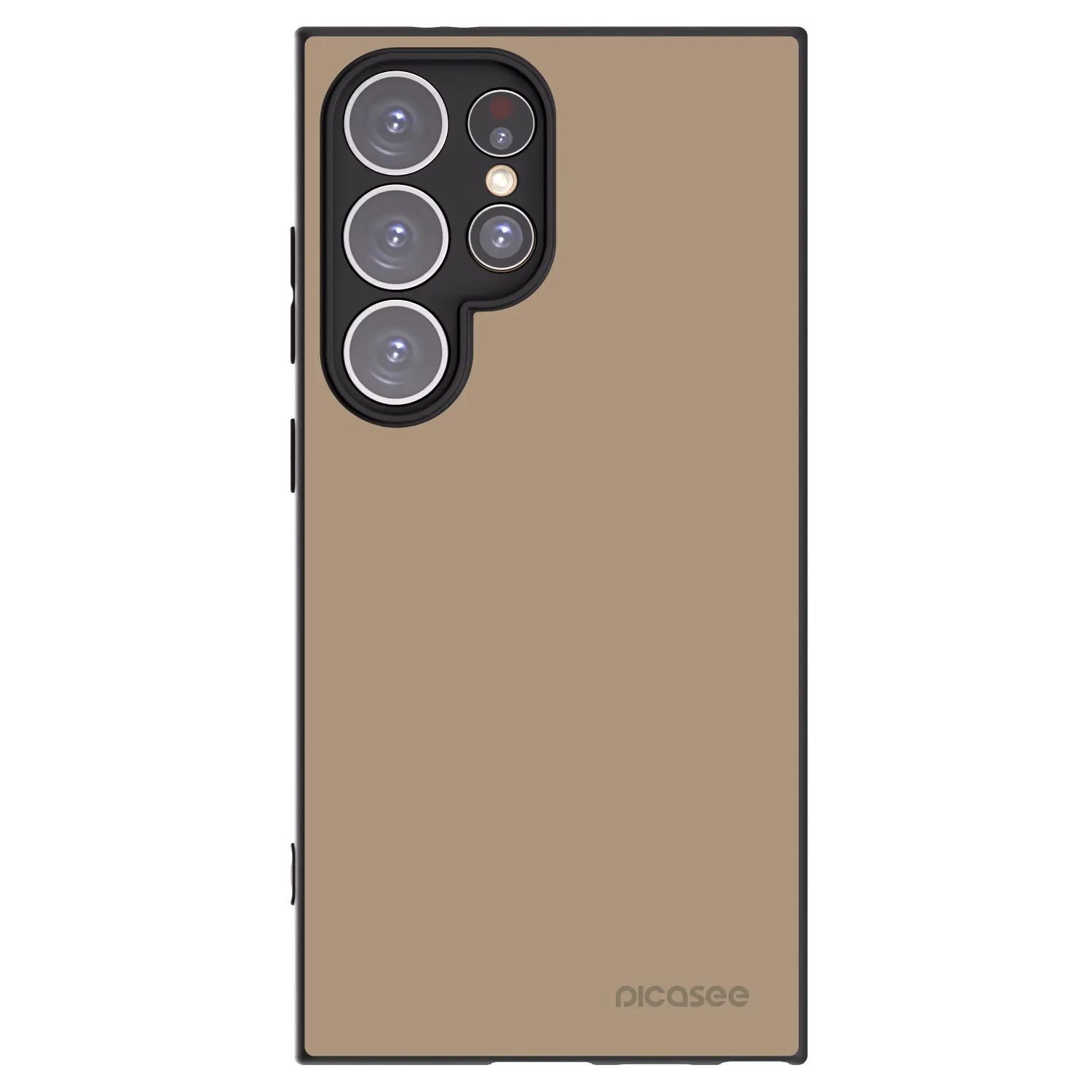 Picasee silikonski črni ovitek za Samsung Galaxy S24 Ultra S928B 5G - Soft Sand