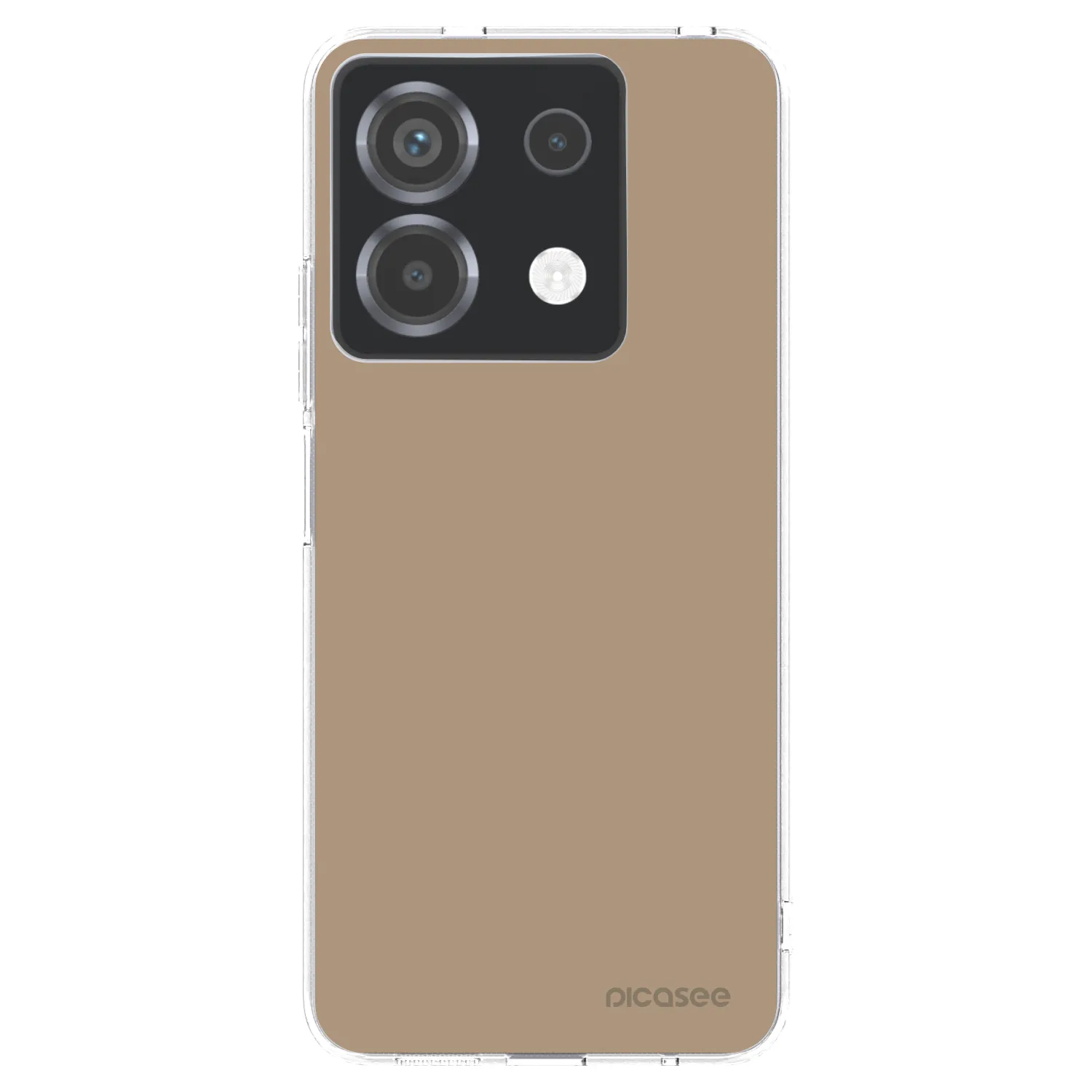 Picasee silikonski prozorni ovitek za Xiaomi Poco X6 - Soft Sand