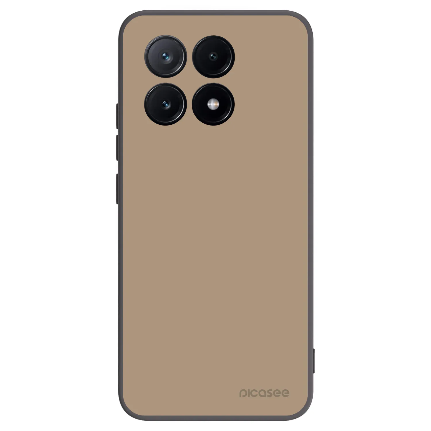 Picasee silikonski črni ovitek za Xiaomi Poco X6 Pro - Soft Sand