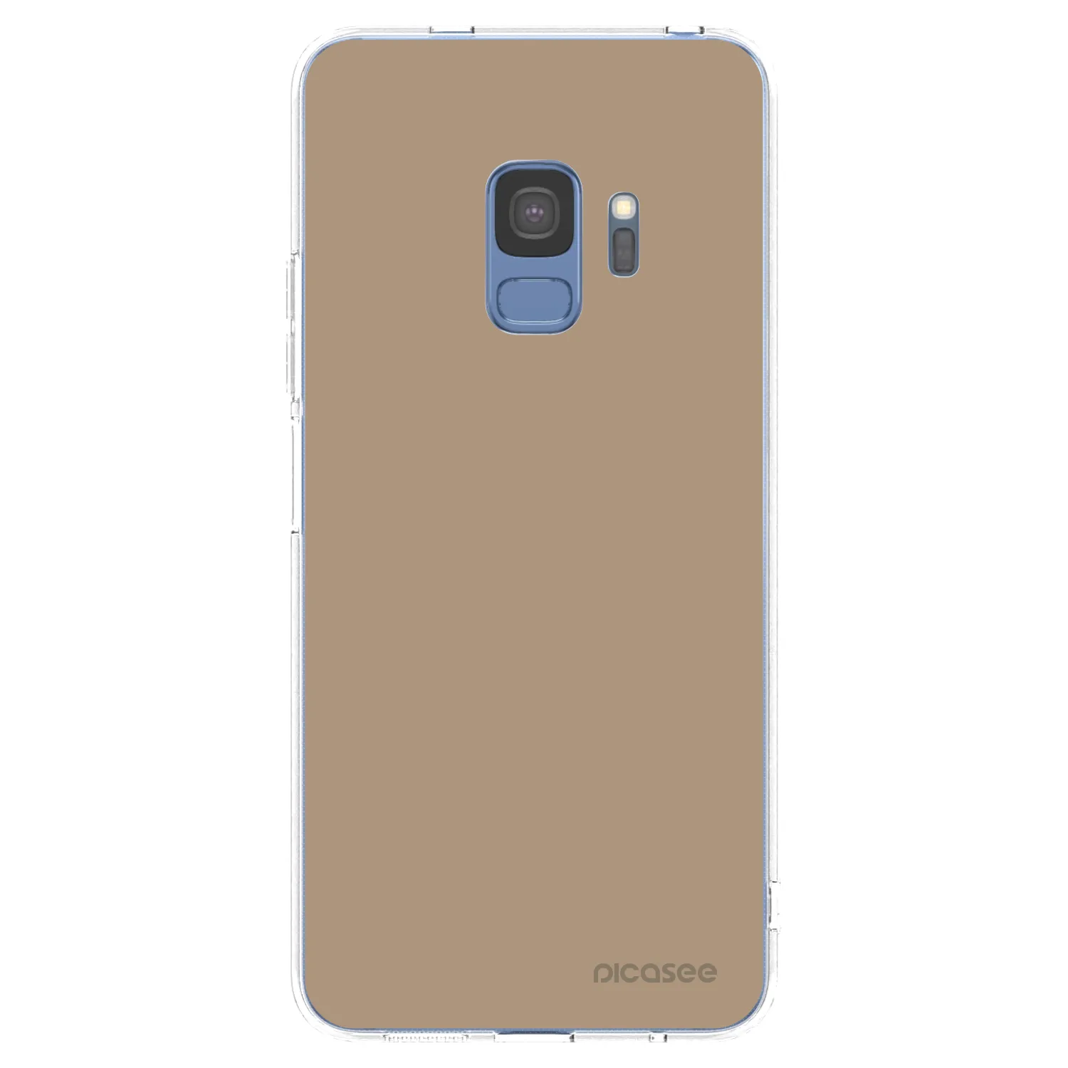 Picasee silikonski prozorni ovitek za Samsung Galaxy S9 G960F - Soft Sand