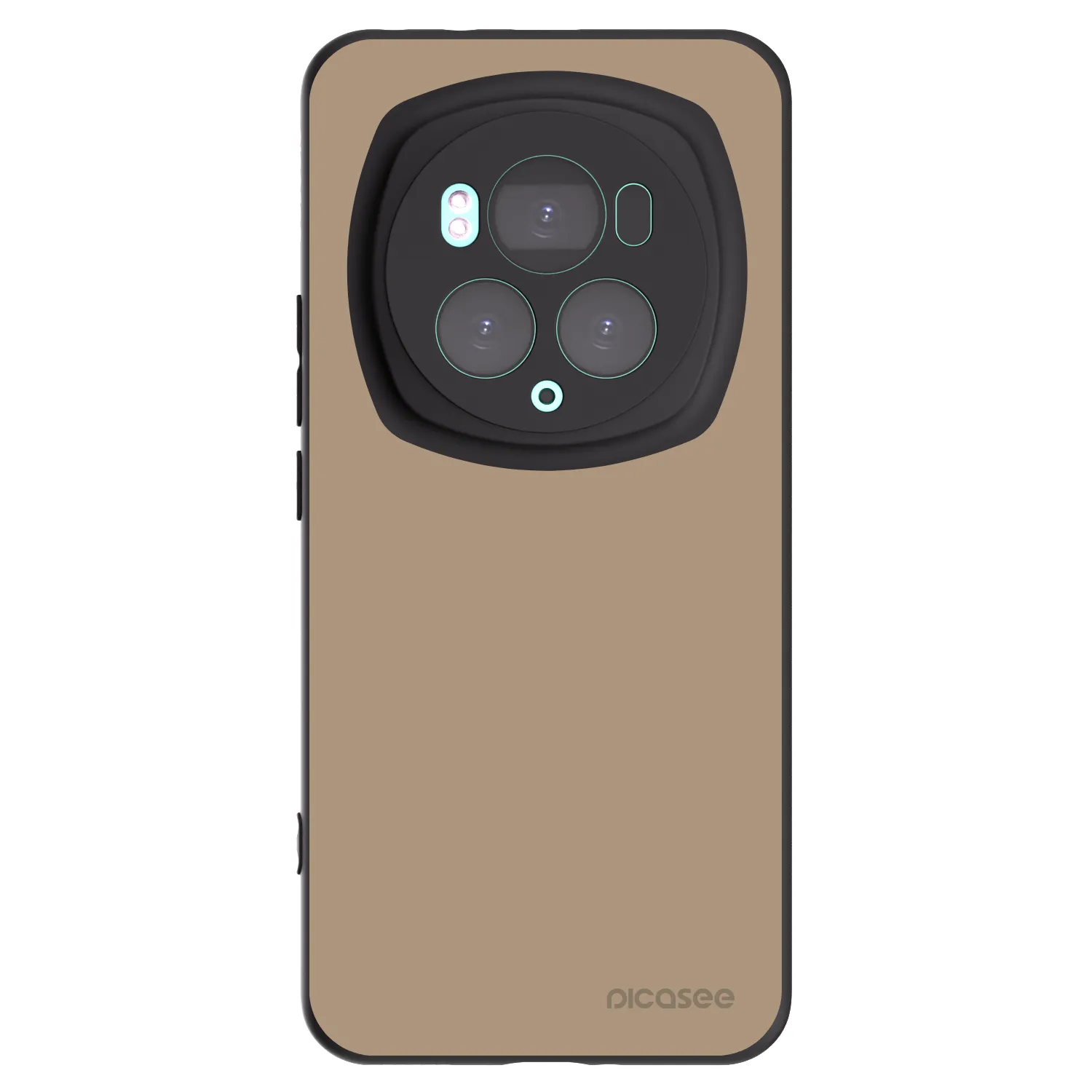 Picasee silikonski črni ovitek za Honor Magic6 Pro - Soft Sand