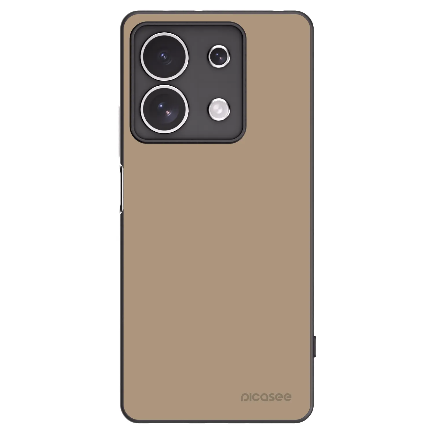Picasee silikonski črni ovitek za Xiaomi Redmi Note 13 4G - Soft Sand