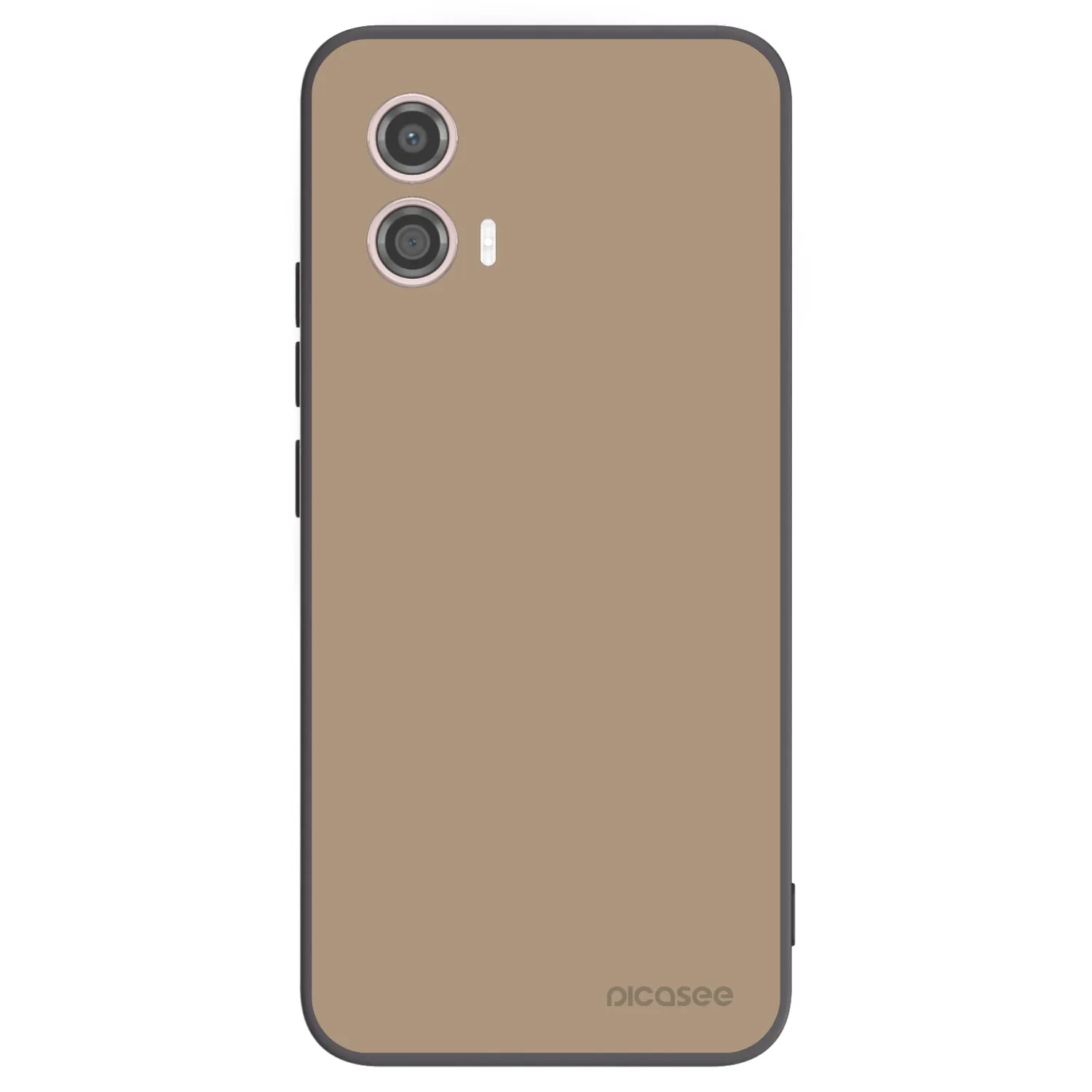 Picasee silikonski črni ovitek za Motorola Moto G53 5G - Soft Sand