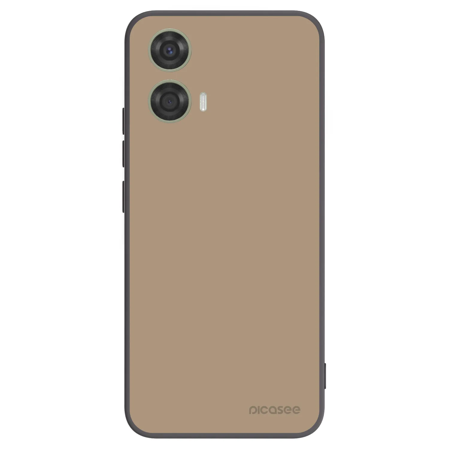 Picasee silikonski črni ovitek za Motorola Moto G24 - Soft Sand