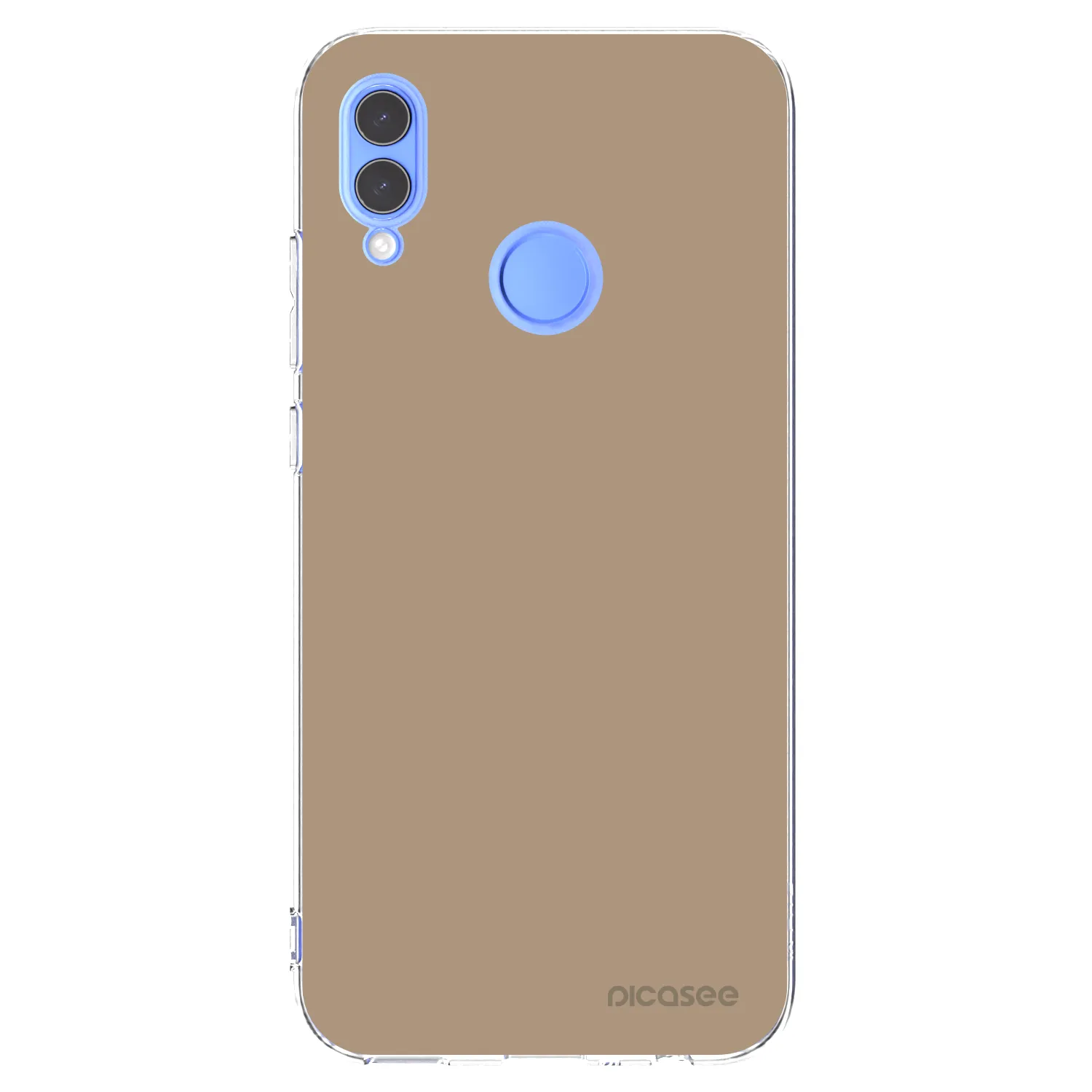 Picasee silikonski prozorni ovitek za Huawei P Smart 2019 - Soft Sand