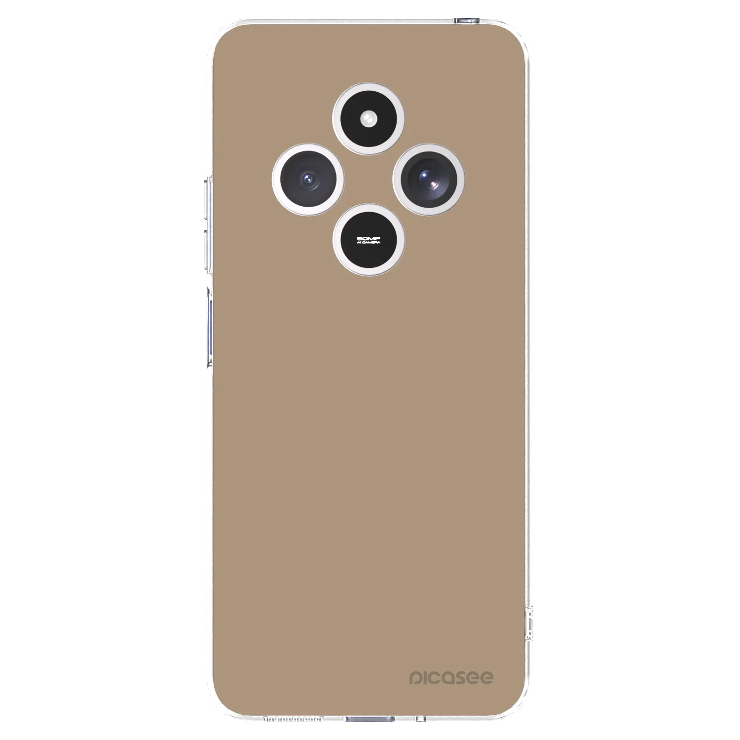 Picasee silikonski prozorni ovitek za Xiaomi Redmi 14C - Soft Sand
