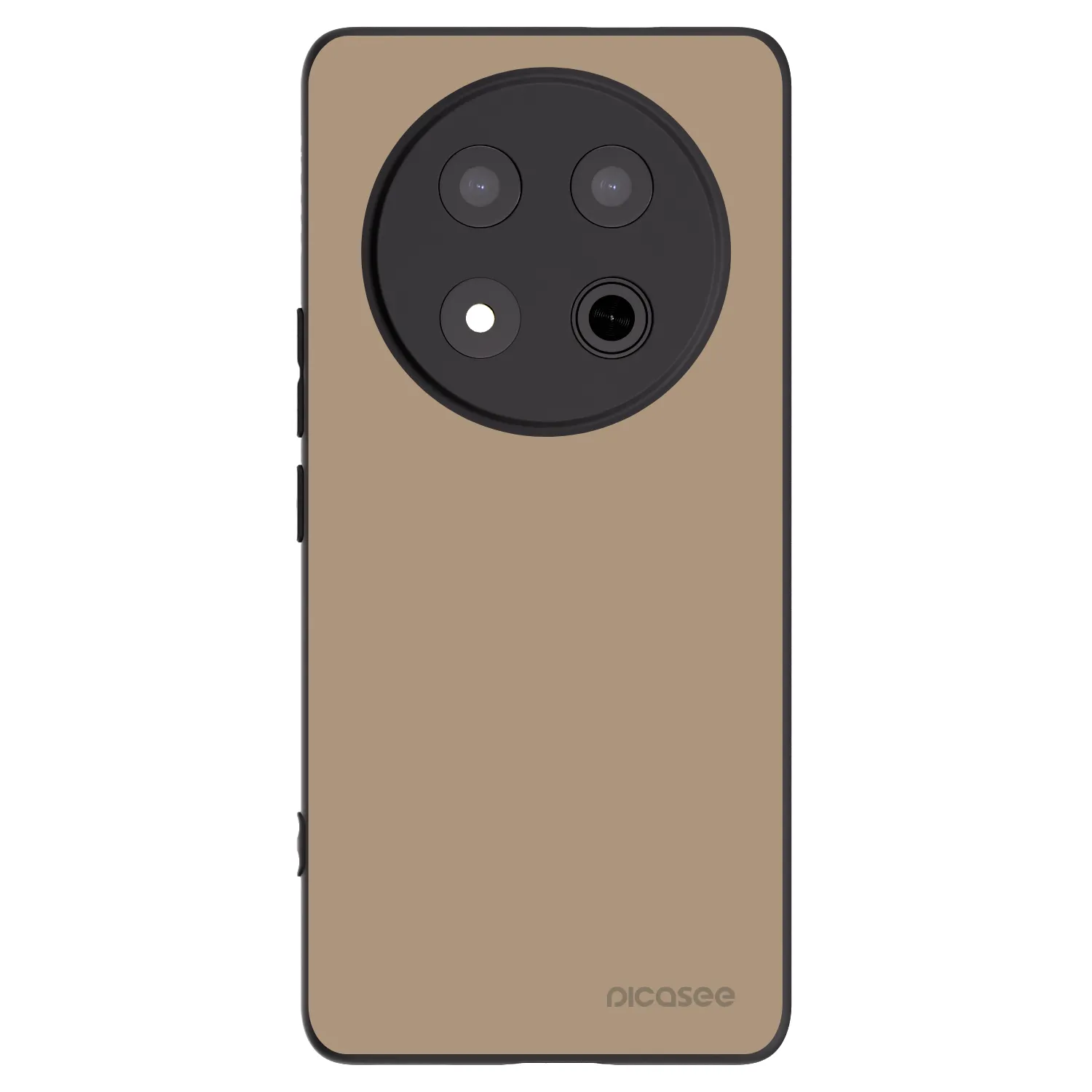 Picasee silikonski črni ovitek za Honor Magic7 Lite 5G - Soft Sand