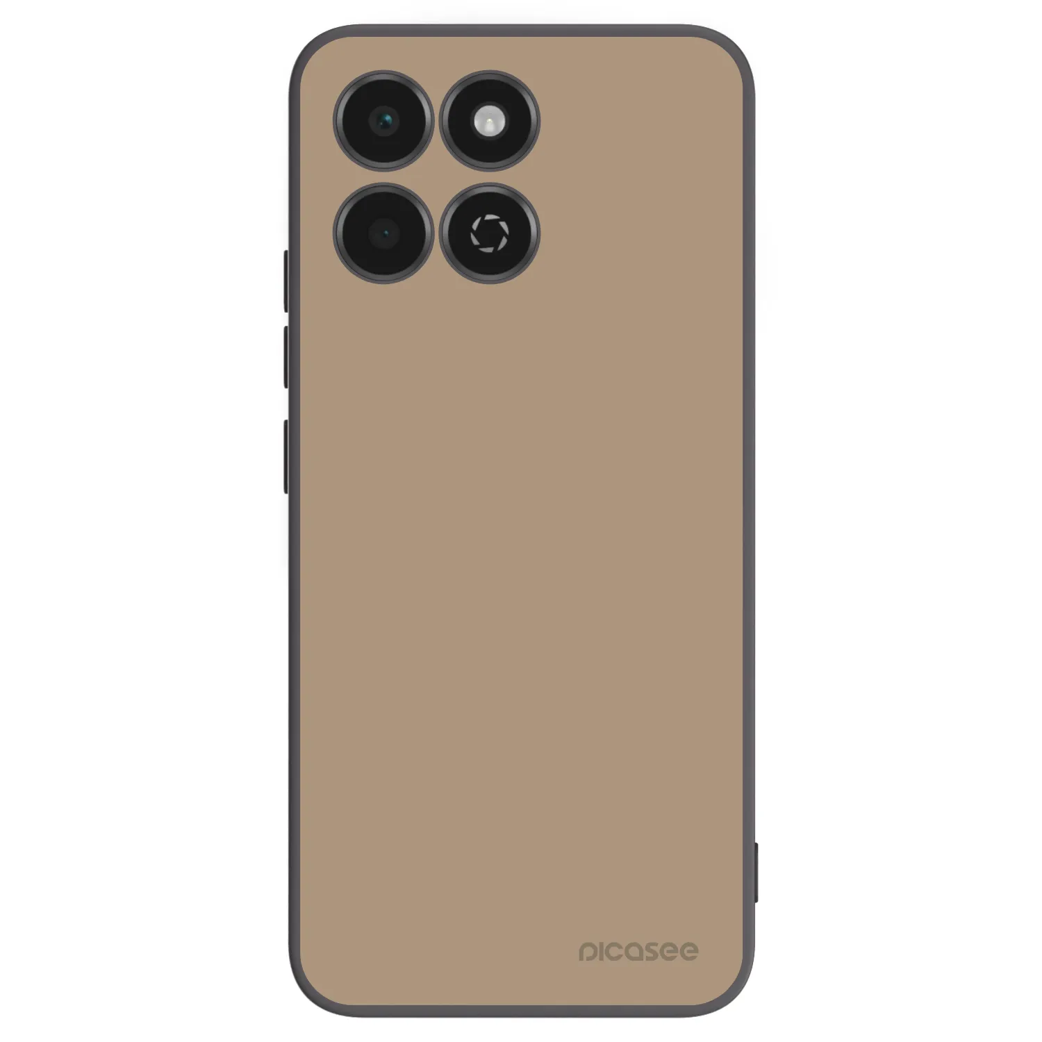 Picasee silikonski črni ovitek za Honor 200 Smart 5G - Soft Sand