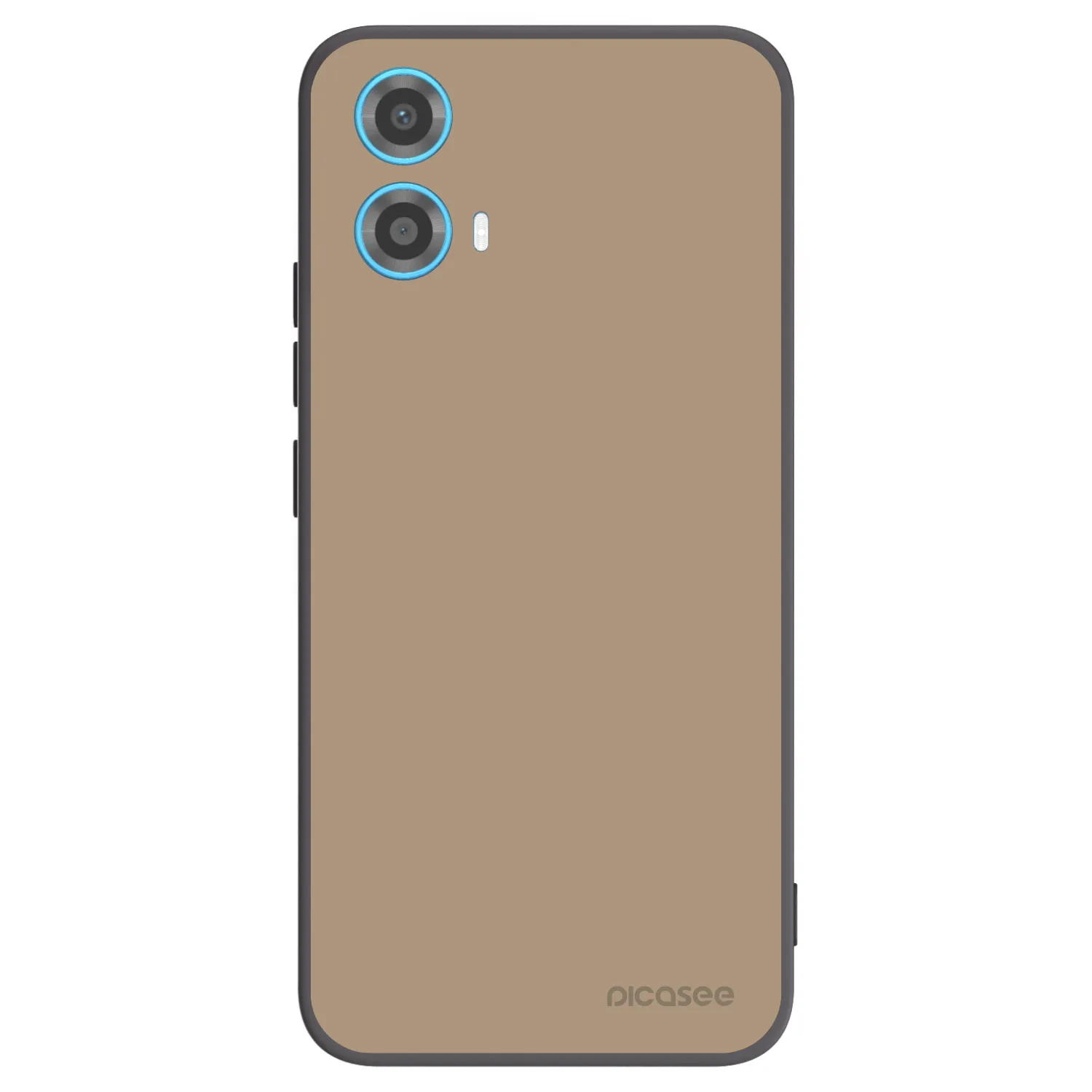 Picasee silikonski črni ovitek za Motorola Moto G34 5G - Soft Sand
