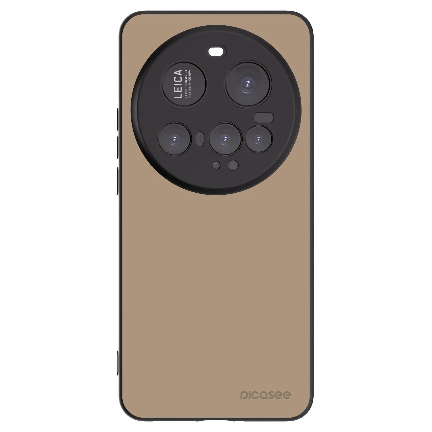 Picasee silikonski črni ovitek za Xiaomi 15 Ultra - Soft Sand