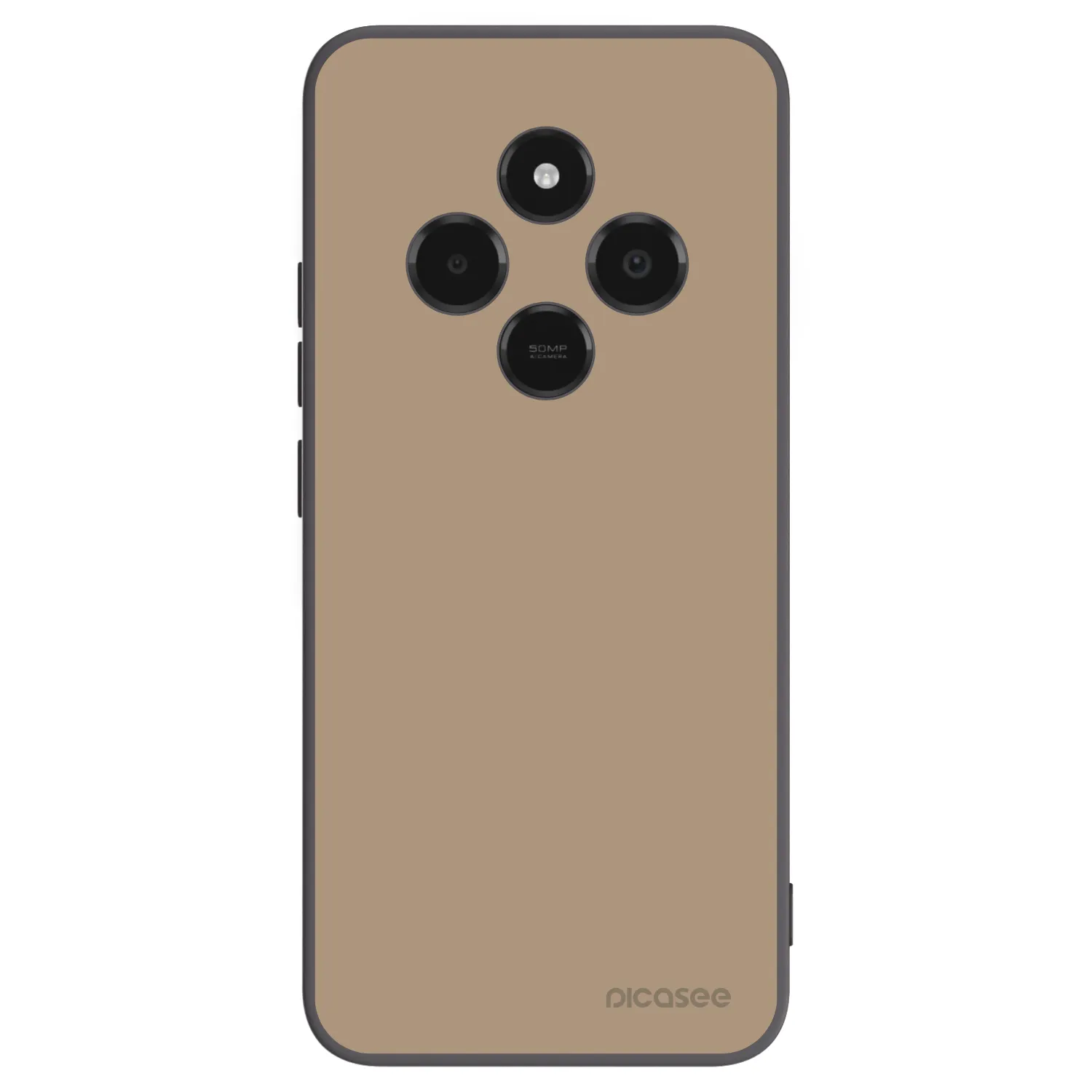 Picasee silikonski črni ovitek za Xiaomi Poco C75 - Soft Sand