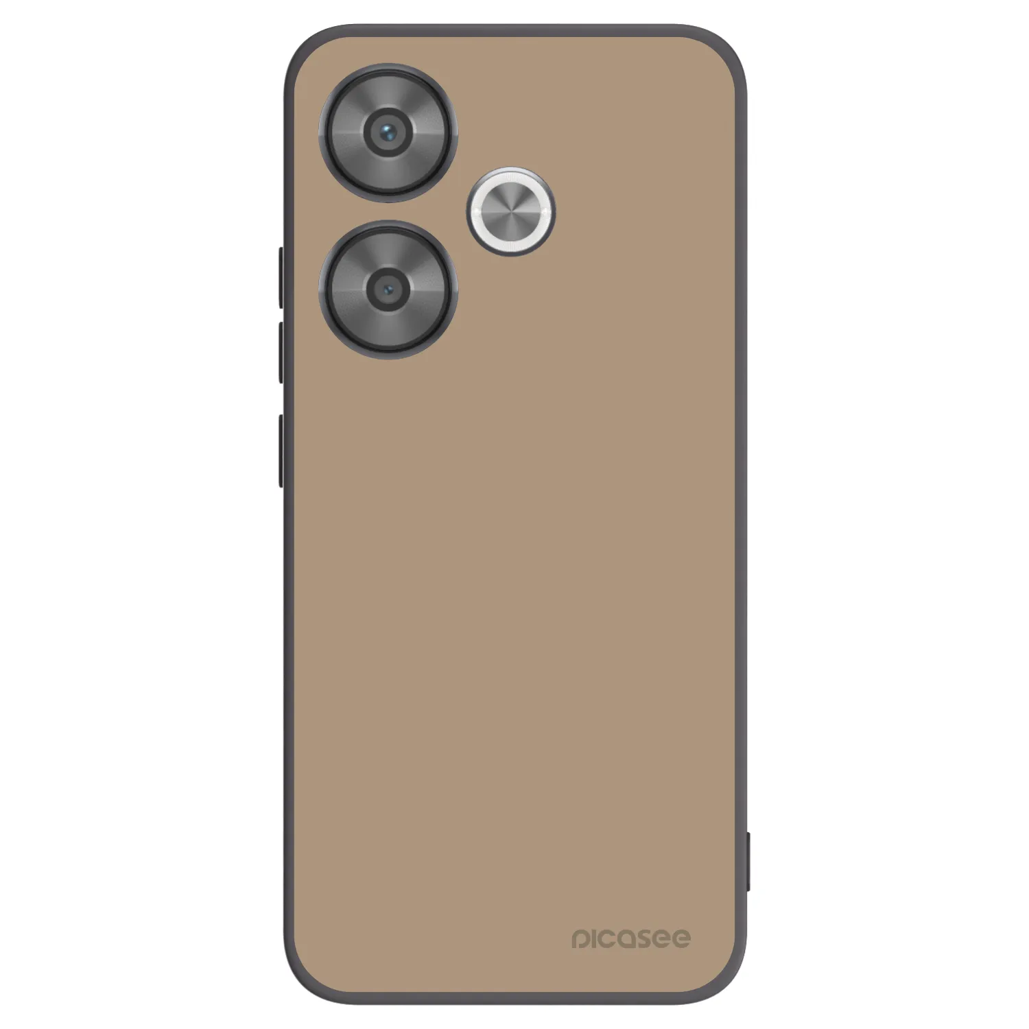 Picasee silikonski črni ovitek za Xiaomi Poco F6 - Soft Sand