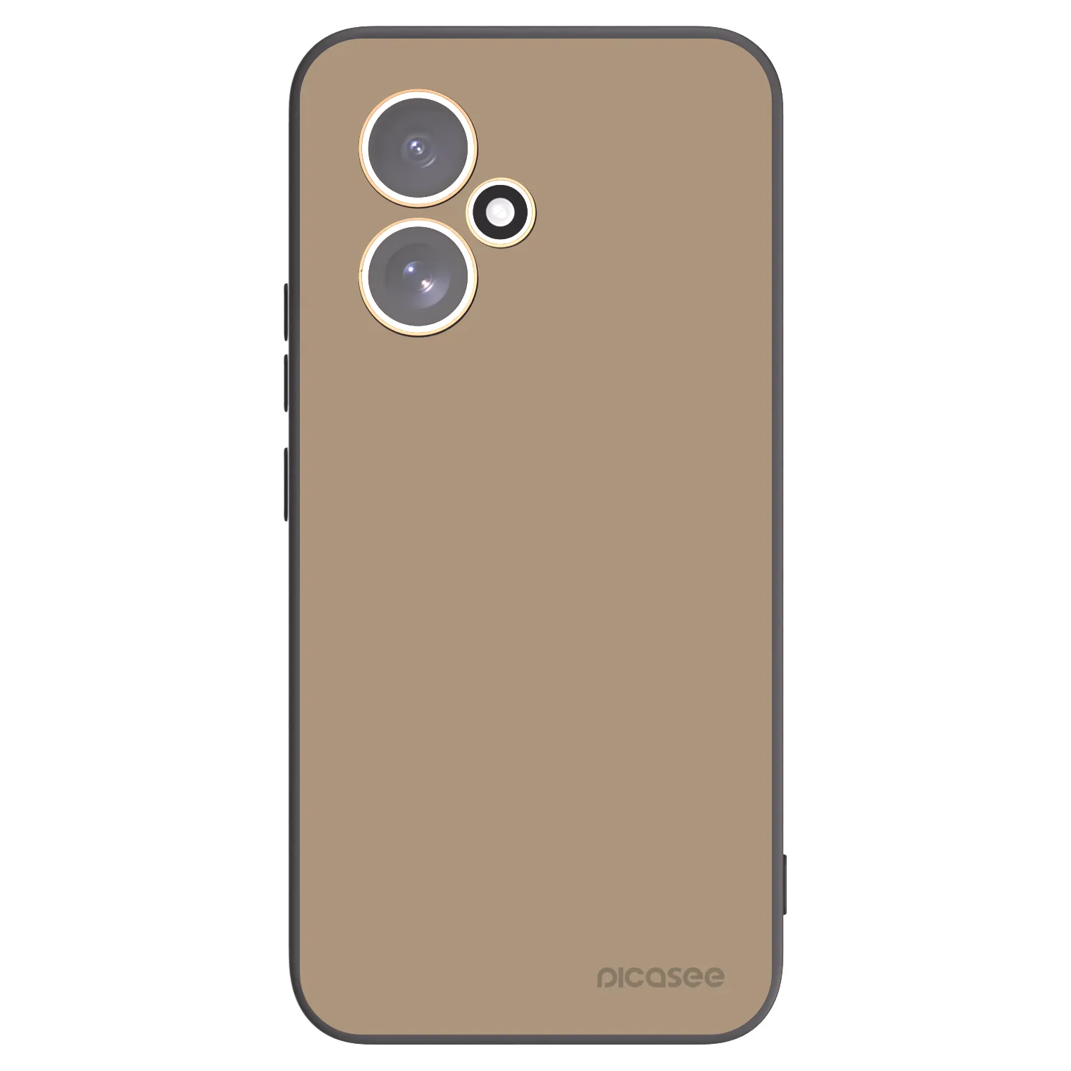 Picasee silikonski črni ovitek za Honor 400 5G - Soft Sand