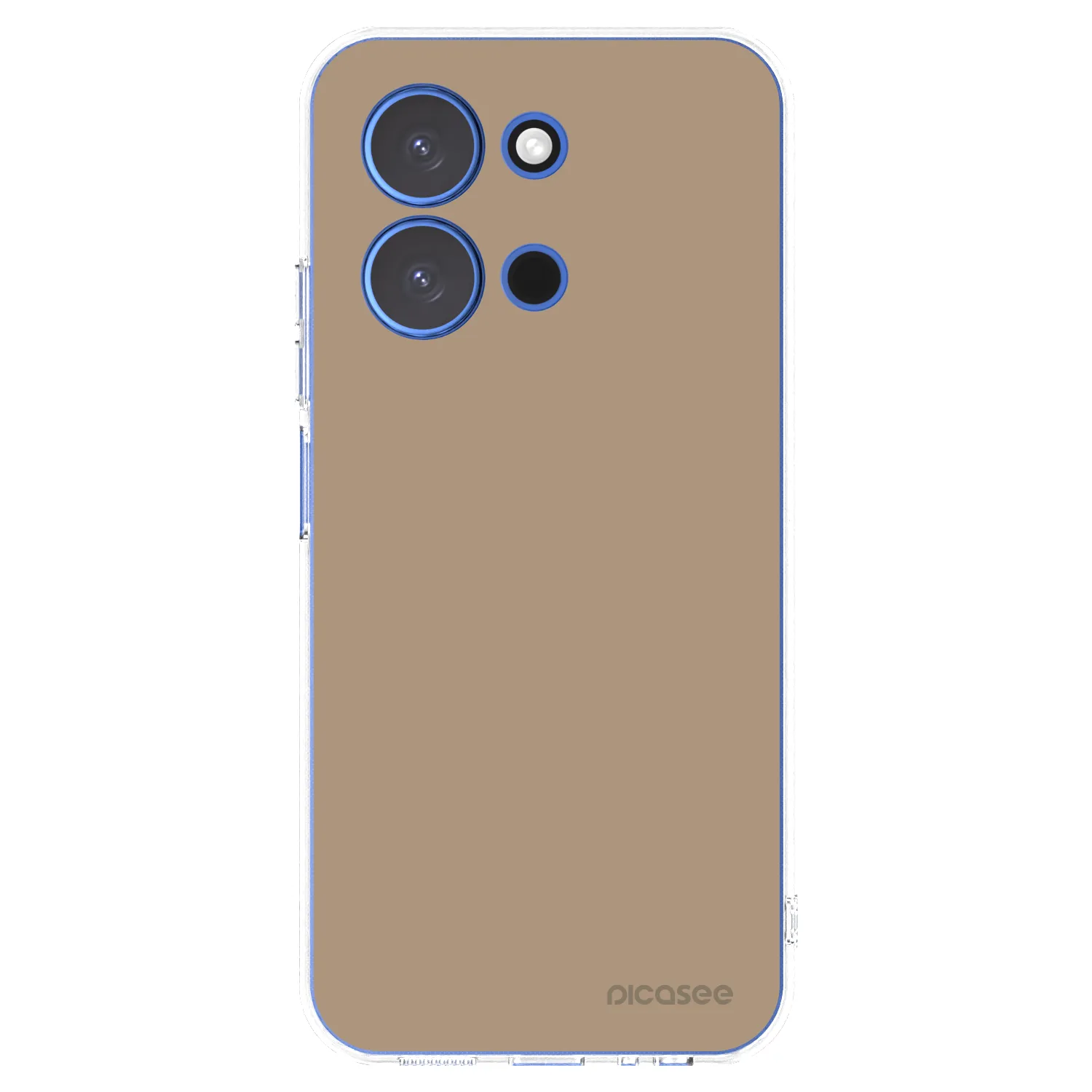 Picasee silikonski prozorni ovitek za Xiaomi Redmi 15C 4G - Soft Sand