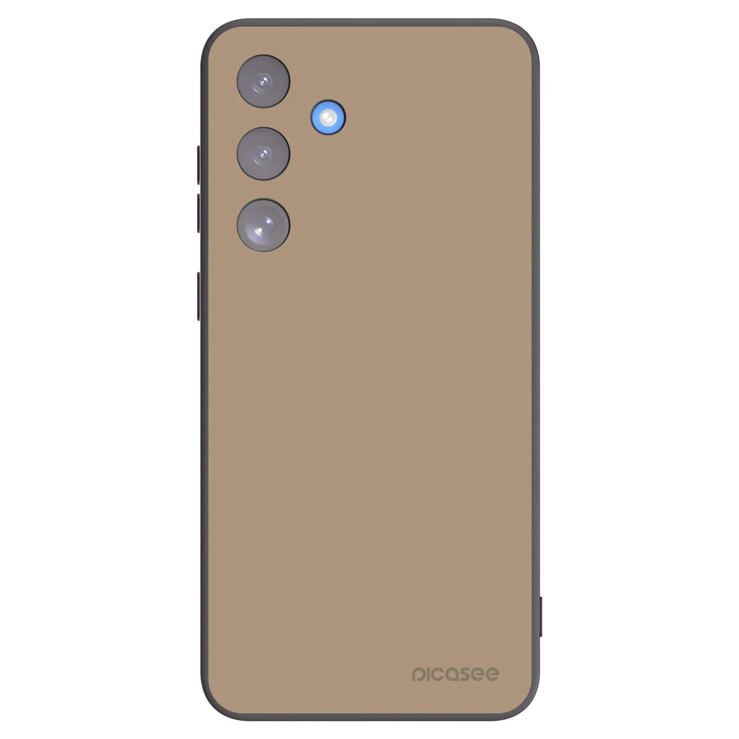 Picasee silikonski črni ovitek za Samsung Galaxy S25 FE 5G - Soft Sand