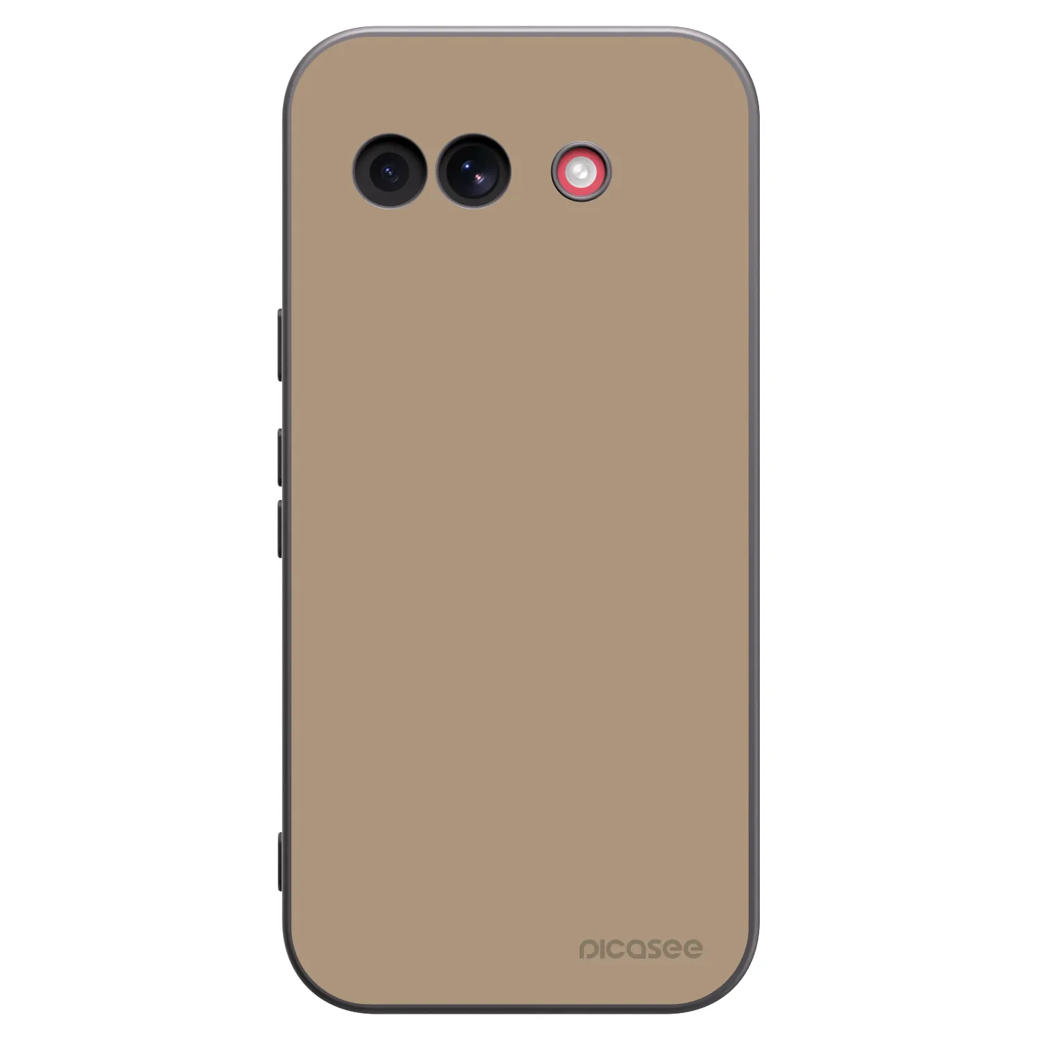 Picasee silikonski črni ovitek za Google Pixel 10a - Soft Sand