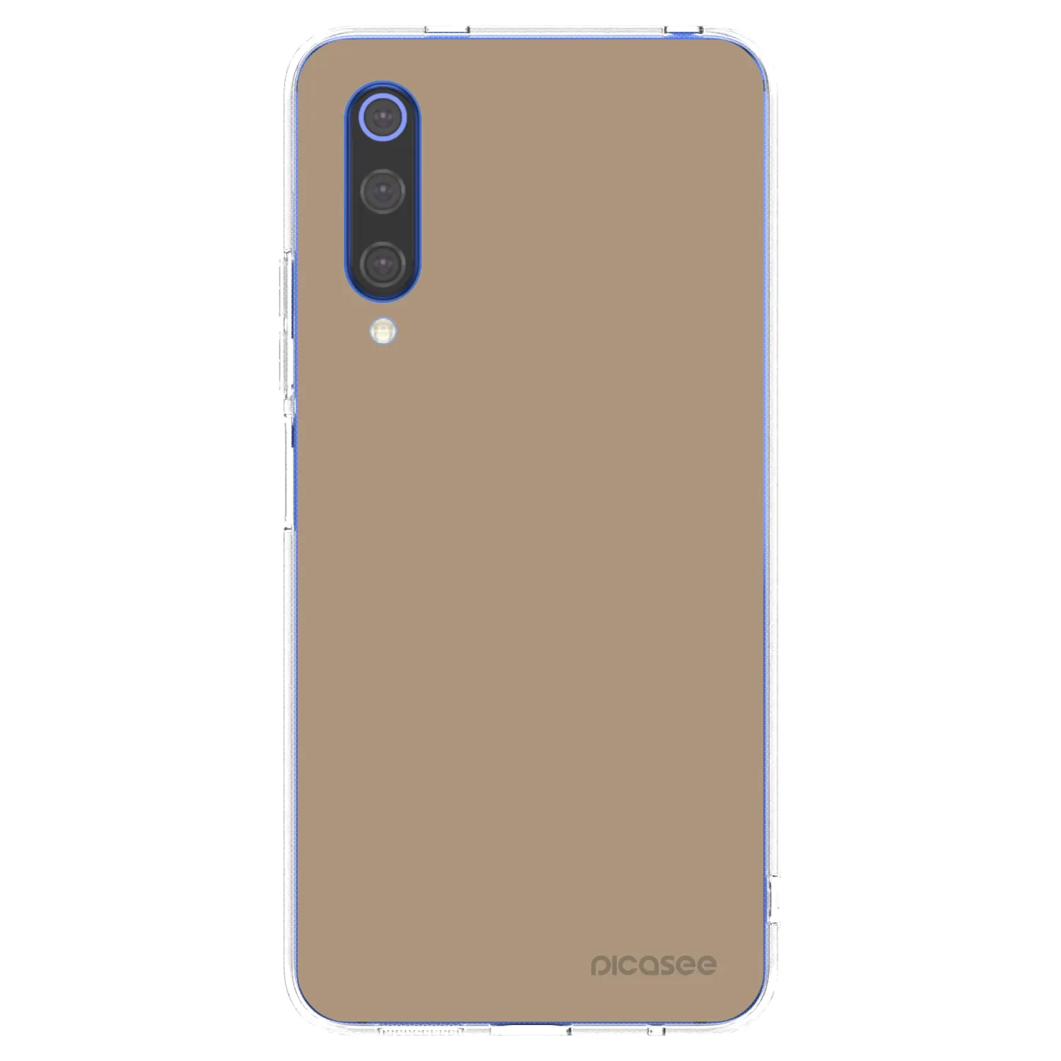 Picasee silikonski prozorni ovitek za Xiaomi Mi 9 SE - Soft Sand