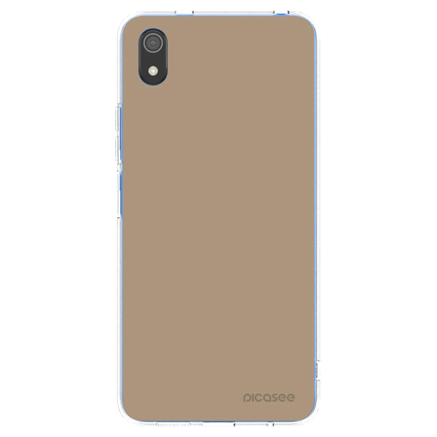 Picasee silikonski prozorni ovitek za Xiaomi Redmi 7A - Soft Sand