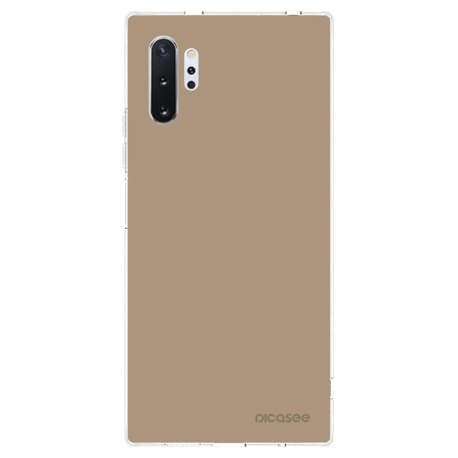 Picasee silikonski prozorni ovitek za Samsung Galaxy Note 10+ N975F - Soft Sand