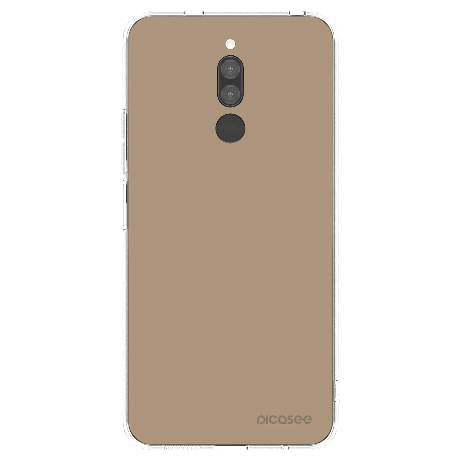 Picasee silikonski prozorni ovitek za Xiaomi Redmi 8 - Soft Sand