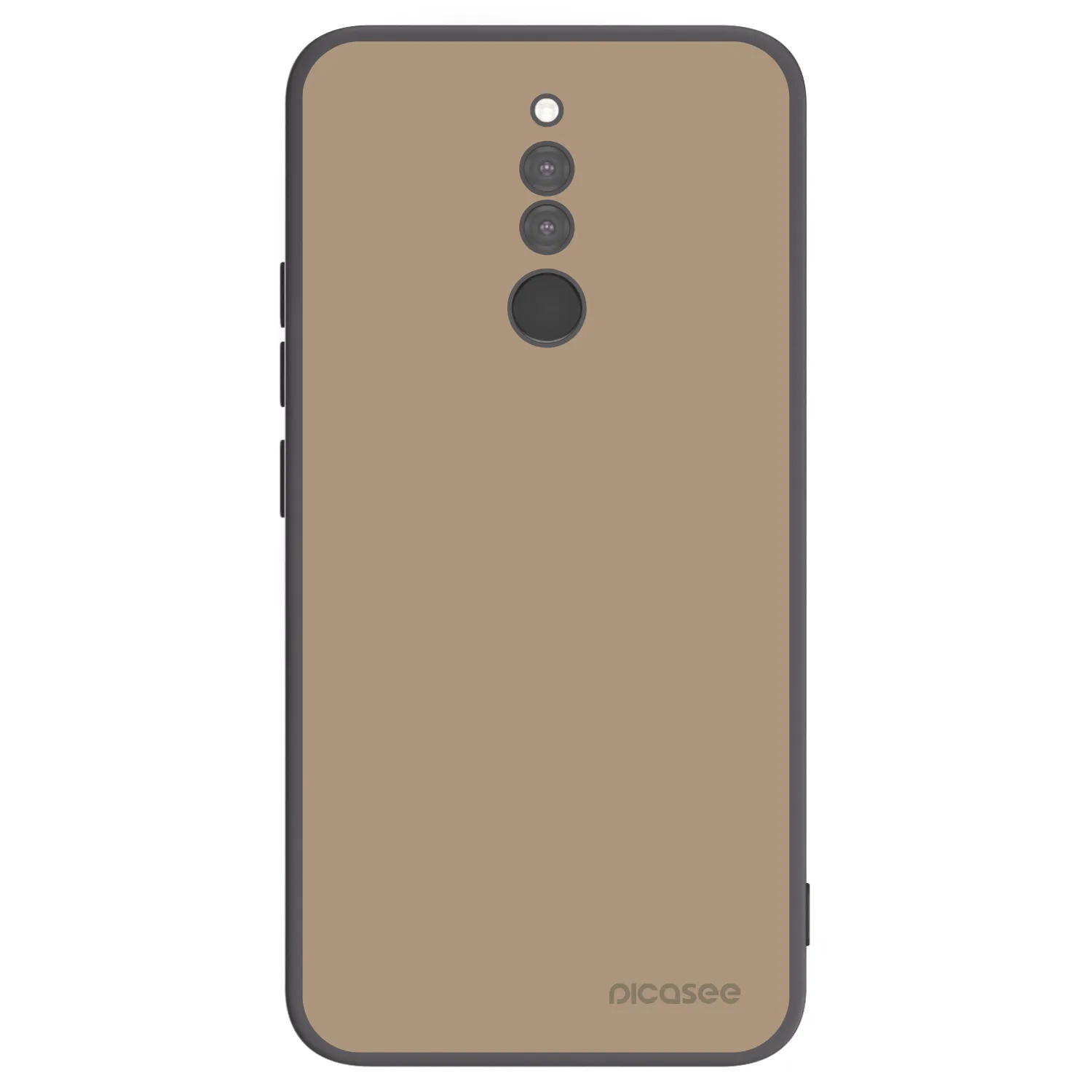 Picasee silikonski črni ovitek za Xiaomi Redmi 8 - Soft Sand