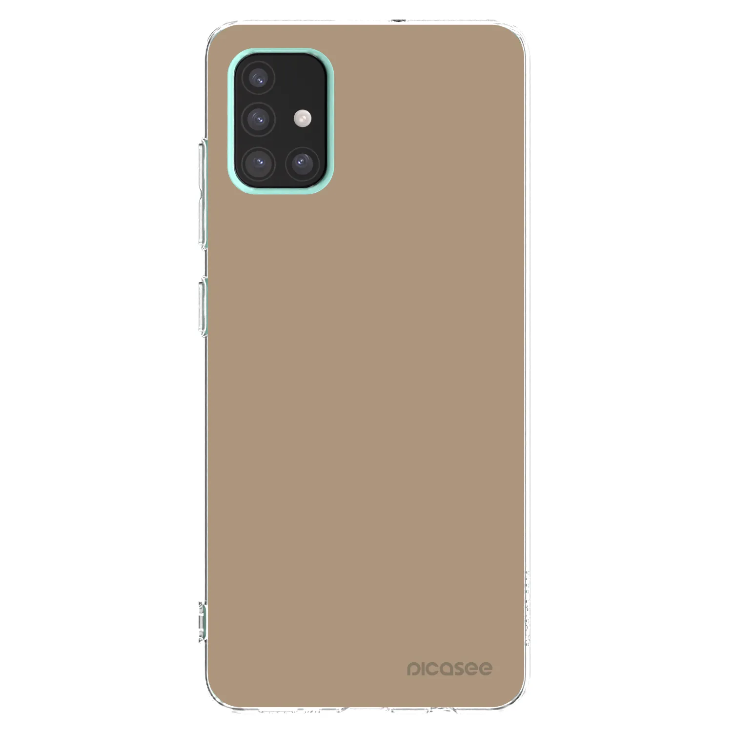 Picasee silikonski prozorni ovitek za Samsung Galaxy A51 A515F - Soft Sand