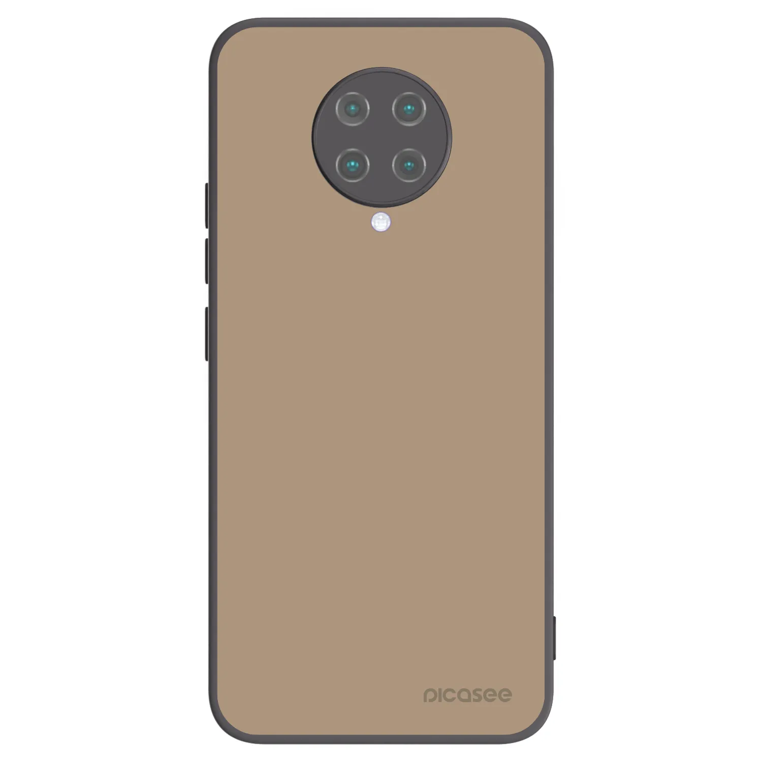 Picasee silikonski črni ovitek za Xiaomi Poco F2 Pro - Soft Sand