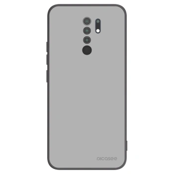Picasee silikonski črni ovitek za Xiaomi Redmi 9 - Stone