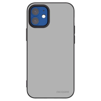 Picasee silikonski črni ovitek za Apple iPhone 12 mini - Stone