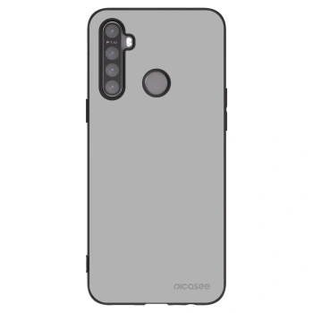 Picasee silikonski črni ovitek za Realme 5 - Stone