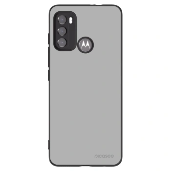 Picasee silikonski črni ovitek za Motorola Moto G60 - Stone