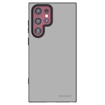 Picasee silikonski črni ovitek za Samsung Galaxy S22 Ultra 5G - Stone