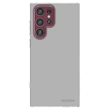 Picasee silikonski prozorni ovitek za Samsung Galaxy S22 Ultra 5G - Stone