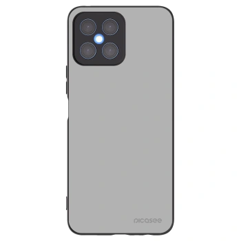Picasee silikonski črni ovitek za Honor X8 4G - Stone