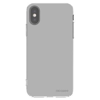 Picasee silikonski prozorni ovitek za Apple iPhone X/XS - Stone