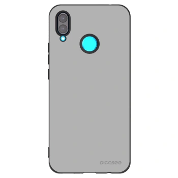 Picasee silikonski črni ovitek za Huawei Nova 3 - Stone