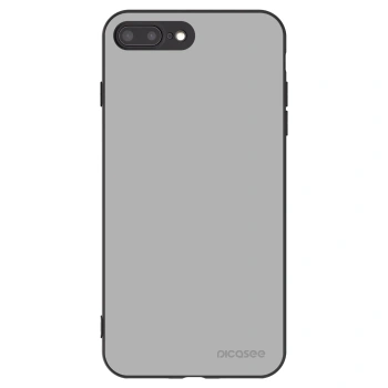 Picasee silikonski črni ovitek za Apple iPhone 8 Plus - Stone