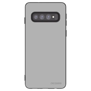 Picasee silikonski črni ovitek za Samsung Galaxy S10 G973 - Stone