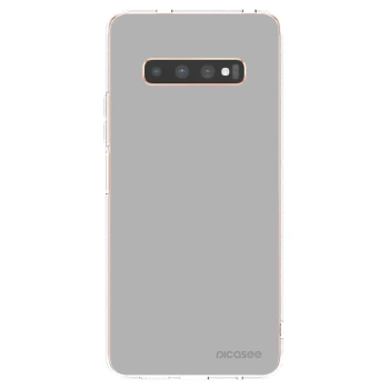 Picasee silikonski prozorni ovitek za Samsung Galaxy S10 Plus G975 - Stone