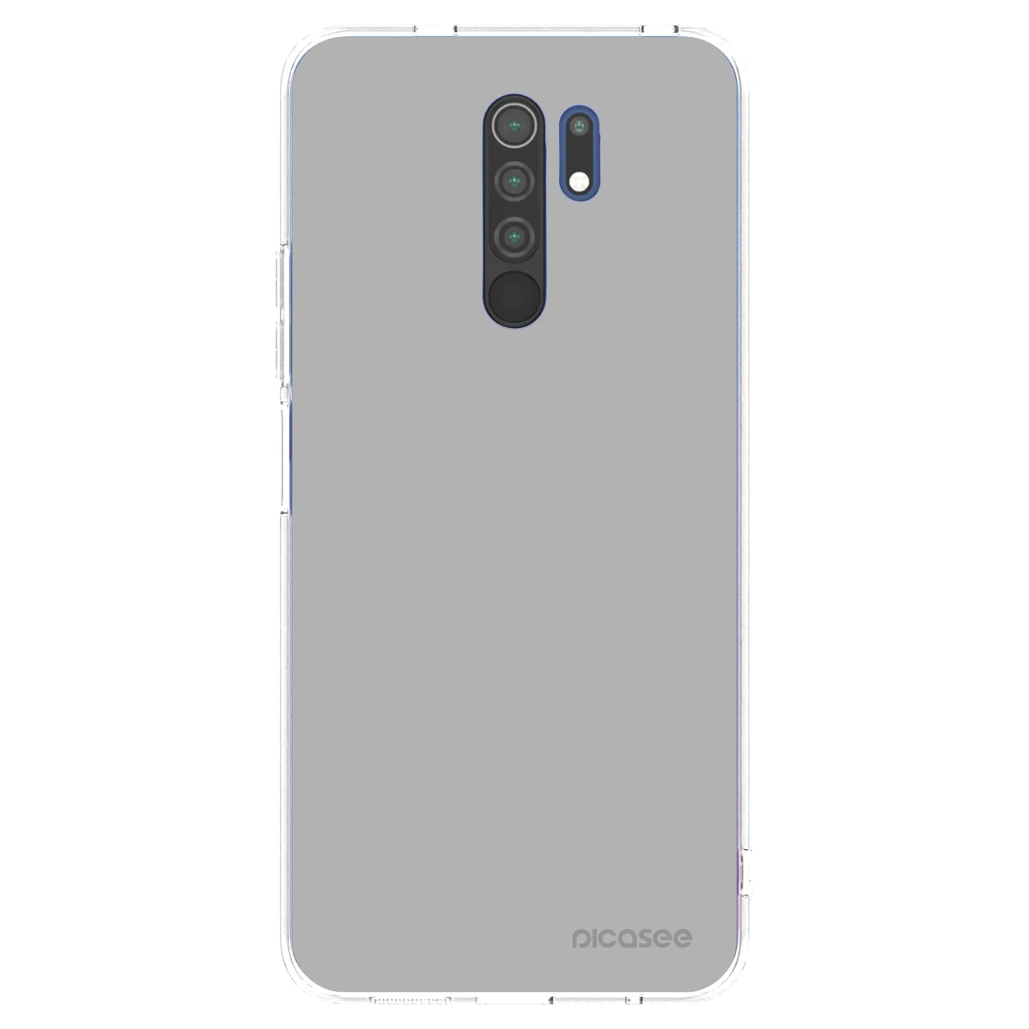 Picasee silikonski prozorni ovitek za Xiaomi Redmi 9 - Stone