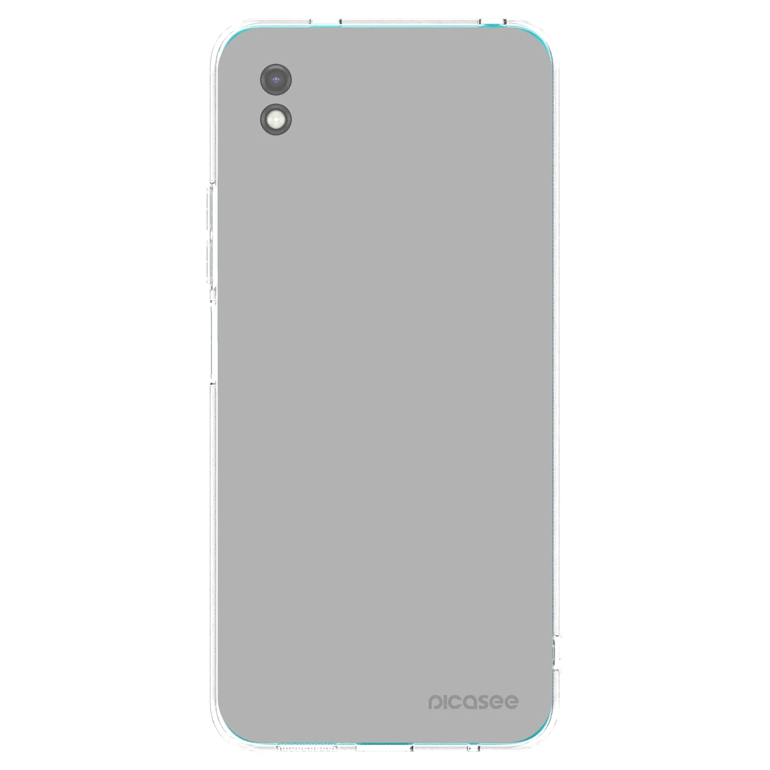 Picasee silikonski črni ovitek za Xiaomi Redmi 9A - Stone