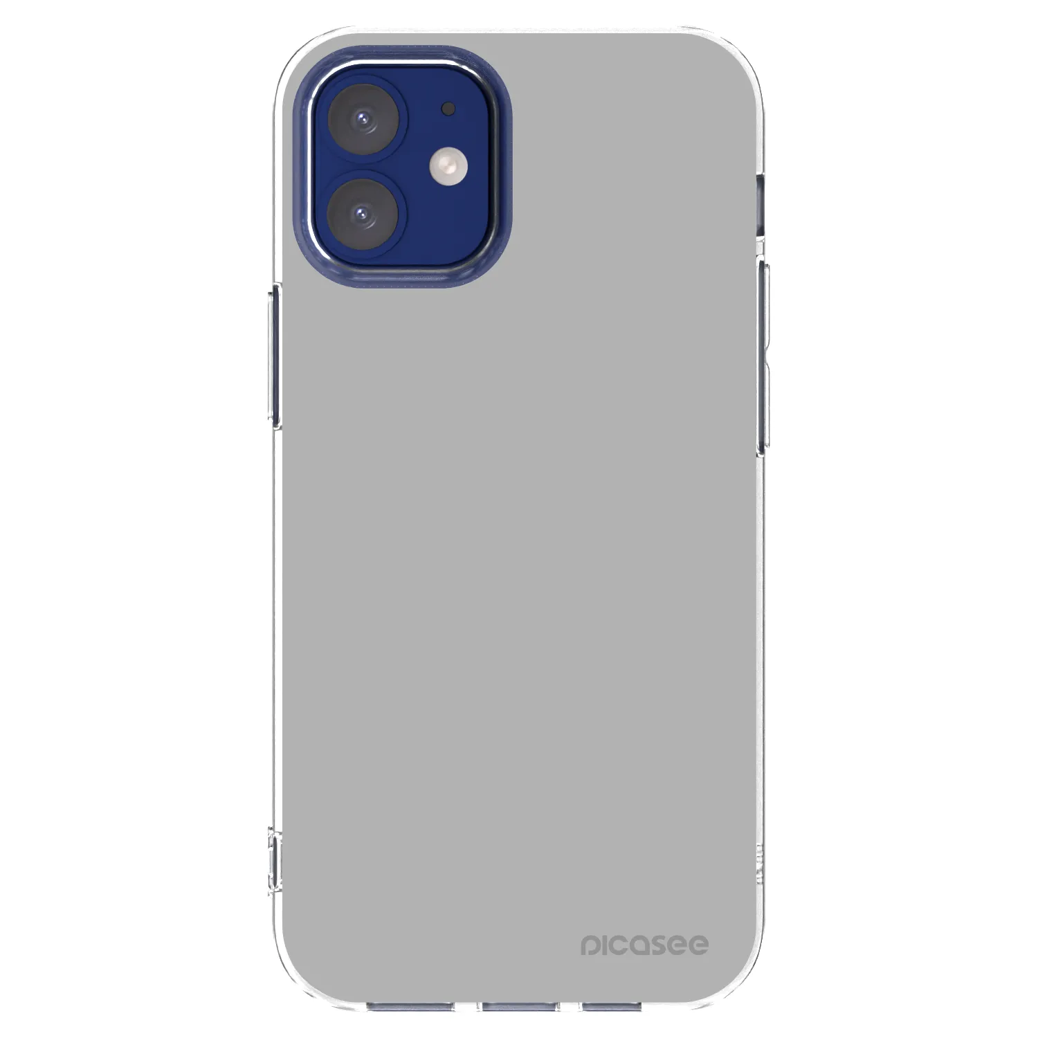 Picasee silikonski prozorni ovitek za Apple iPhone 12 mini - Stone